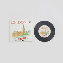 Load image into Gallery viewer, L&#39;APRES-MIDI LP GREETING CARD - LONDON 1