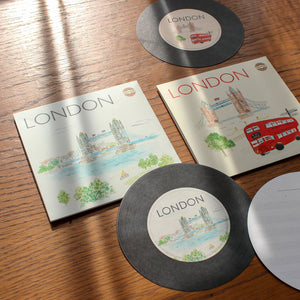 L'APRES-MIDI LP GREETING CARD - LONDON 1