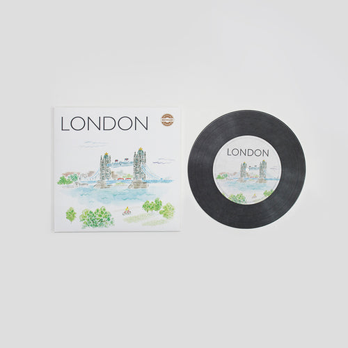 L'APRES-MIDI LP GREETING CARD - LONDON 2