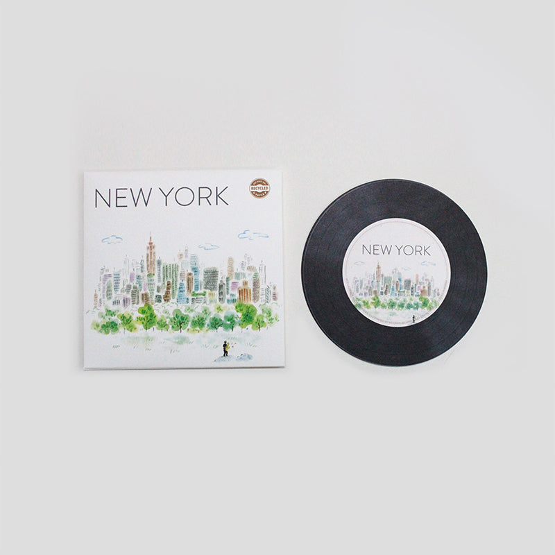 L'APRES-MIDI LP GREETING CARD - NYC 2