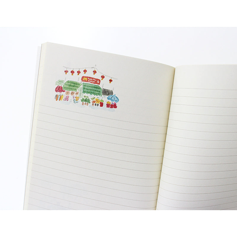 Pansydaisy L'après-midi Travel Journal A5 - Hong Kong Tram