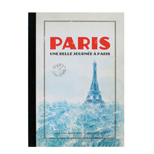 Load image into Gallery viewer, L&#39;APRÈS-MIDI VINTAGE NOTEBOOK - 02. PARIS EIFFEL BLUE