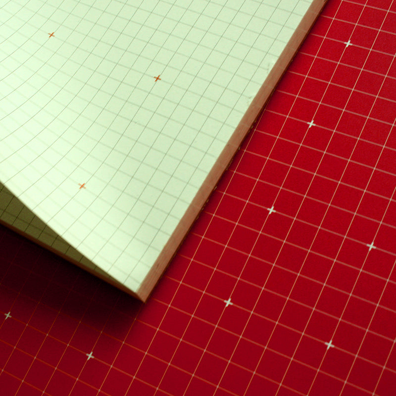 PAPERWAYS A4 DESK NOTEPAD - 04. CROSS SQUARE – Pansydaisy's