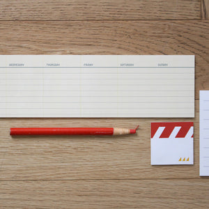 PAPERWAYS GLUEMEMO WEEKLY - 06. RULED