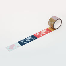Load image into Gallery viewer, PAPERWAYS MASKING TAPE (30mm) - 01. WORLD MAP
