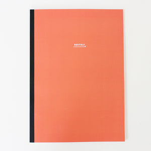PAPERWAYS NOTEBOOK L - MONTHLY1 - CORAL RED