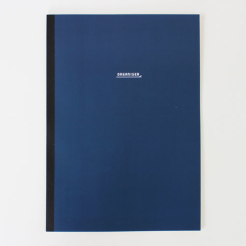 PAPERWAYS NOTEBOOK L - ORGANIZER1 - NAVY