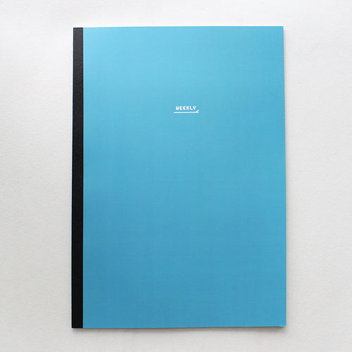 PAPERWAYS NOTEBOOK L - WEEKLY2 - CADGET BLUE