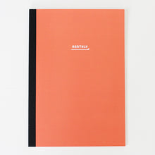 Load image into Gallery viewer, PAPERWAYS NOTEBOOK M - MONTHLY1 - CORAL RED