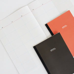 PAPERWAYS NOTEBOOK M - MONTHLY1 - CORAL RED