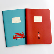 Load image into Gallery viewer, PAPERWAYS COMPAT NOTEBOOK - LONDON BUS