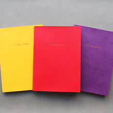 Load image into Gallery viewer, PAPERWAYS PIMM NOTEBOOK A5 - 02. VIVID RED