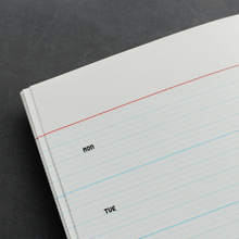 Load image into Gallery viewer, PAPERWAYS NOTEBOOK M - WEEKLY1 - RED